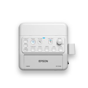 Projector A/V control box for optimized connectivity in the classroom.